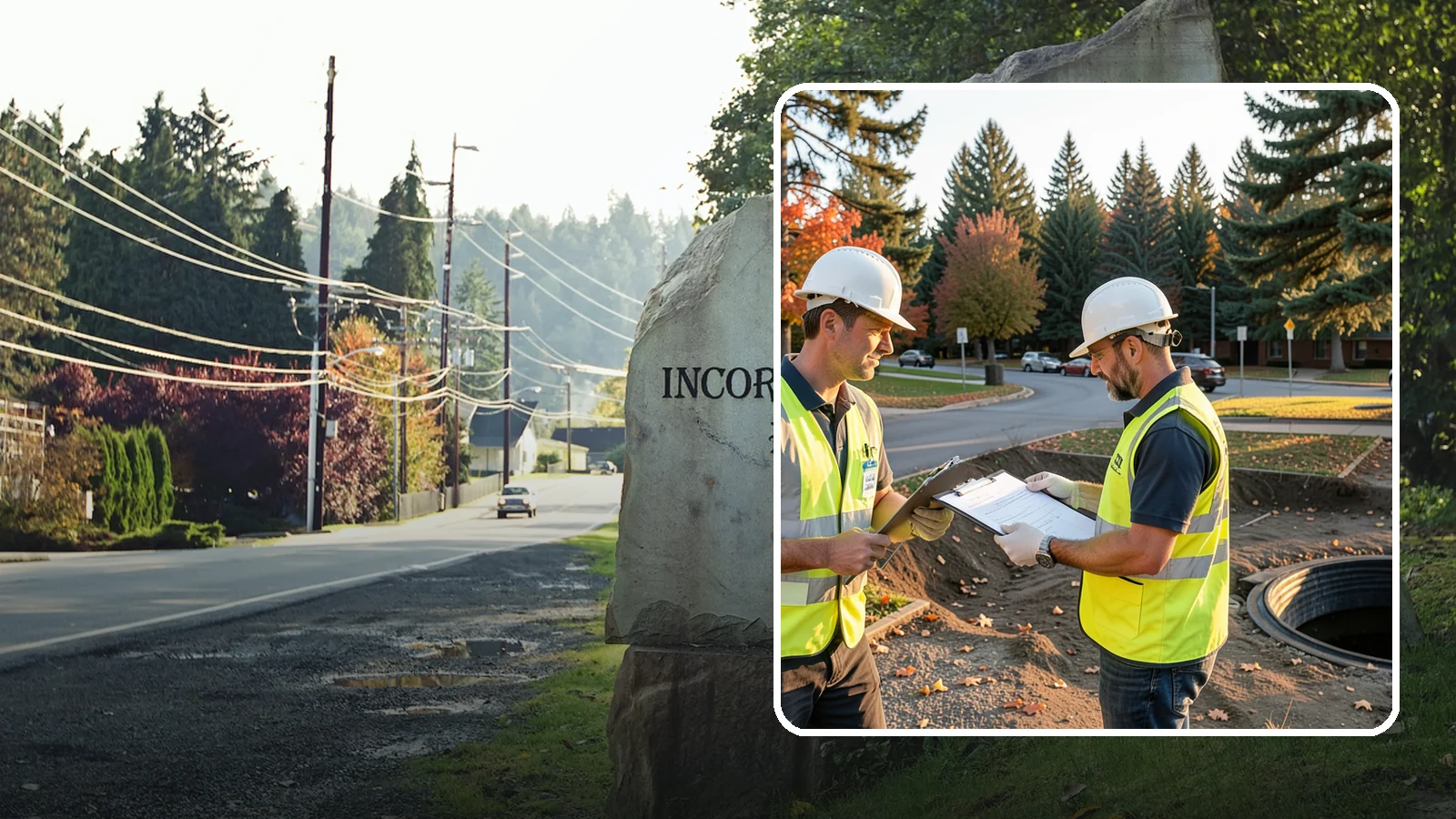 Storm Drain Inspections in Wilkeson, Pierce County, WA - CCTV storm drain inspections that assess pipe condition and prioritize maintenance and capital investment.