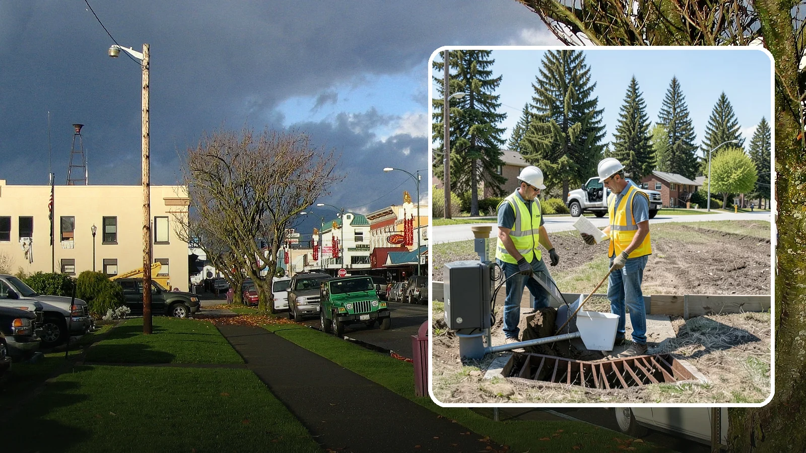 Stormwater Facility Inspection in Arlington, Snohomish County, WA - Program-level inspection of stormwater facilities against maintenance standards and permit thresholds.