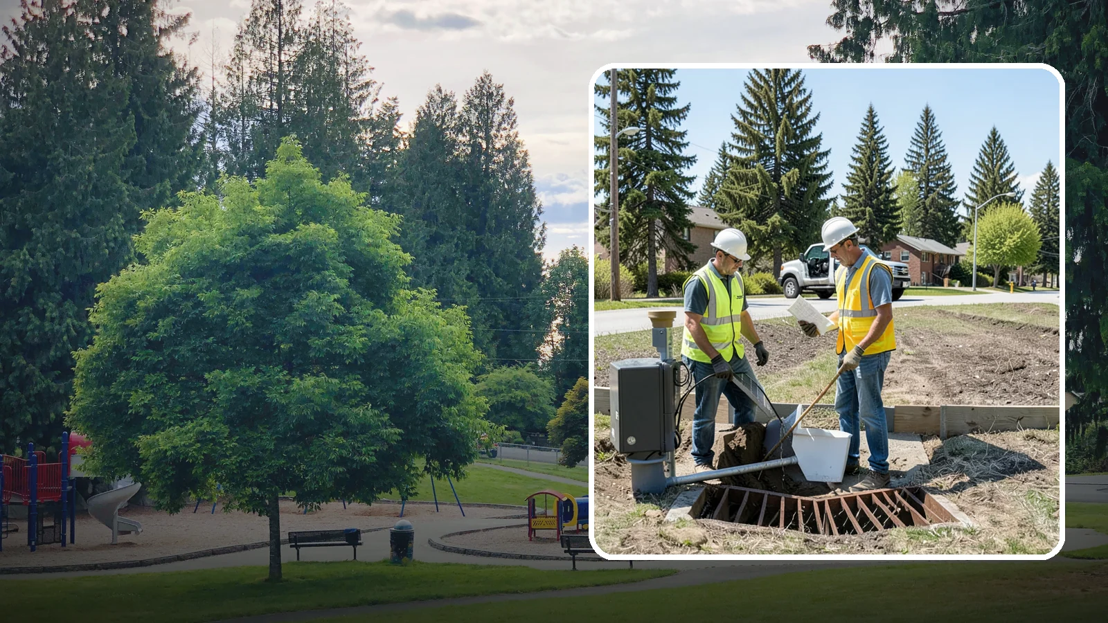 Stormwater Facility Inspection in Bonney Lake, Pierce County, WA - Program-level inspection of stormwater facilities against maintenance standards and permit thresholds.