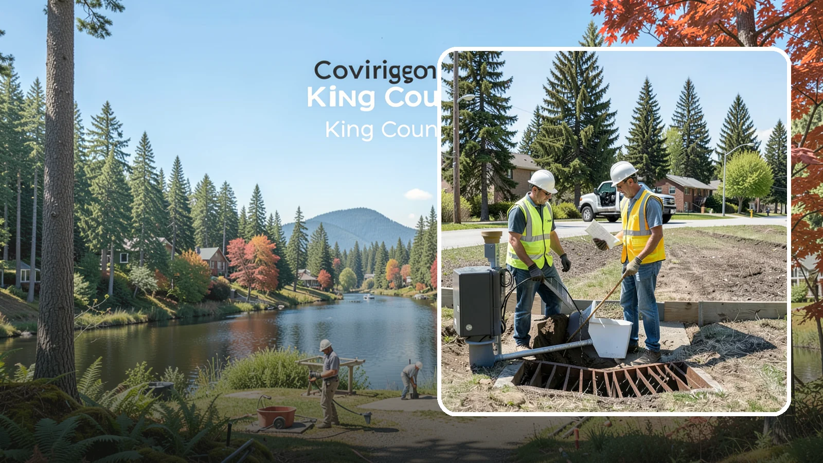 Stormwater Facility Inspection in Covington, King County, WA - Program-level inspection of stormwater facilities against maintenance standards and permit thresholds.