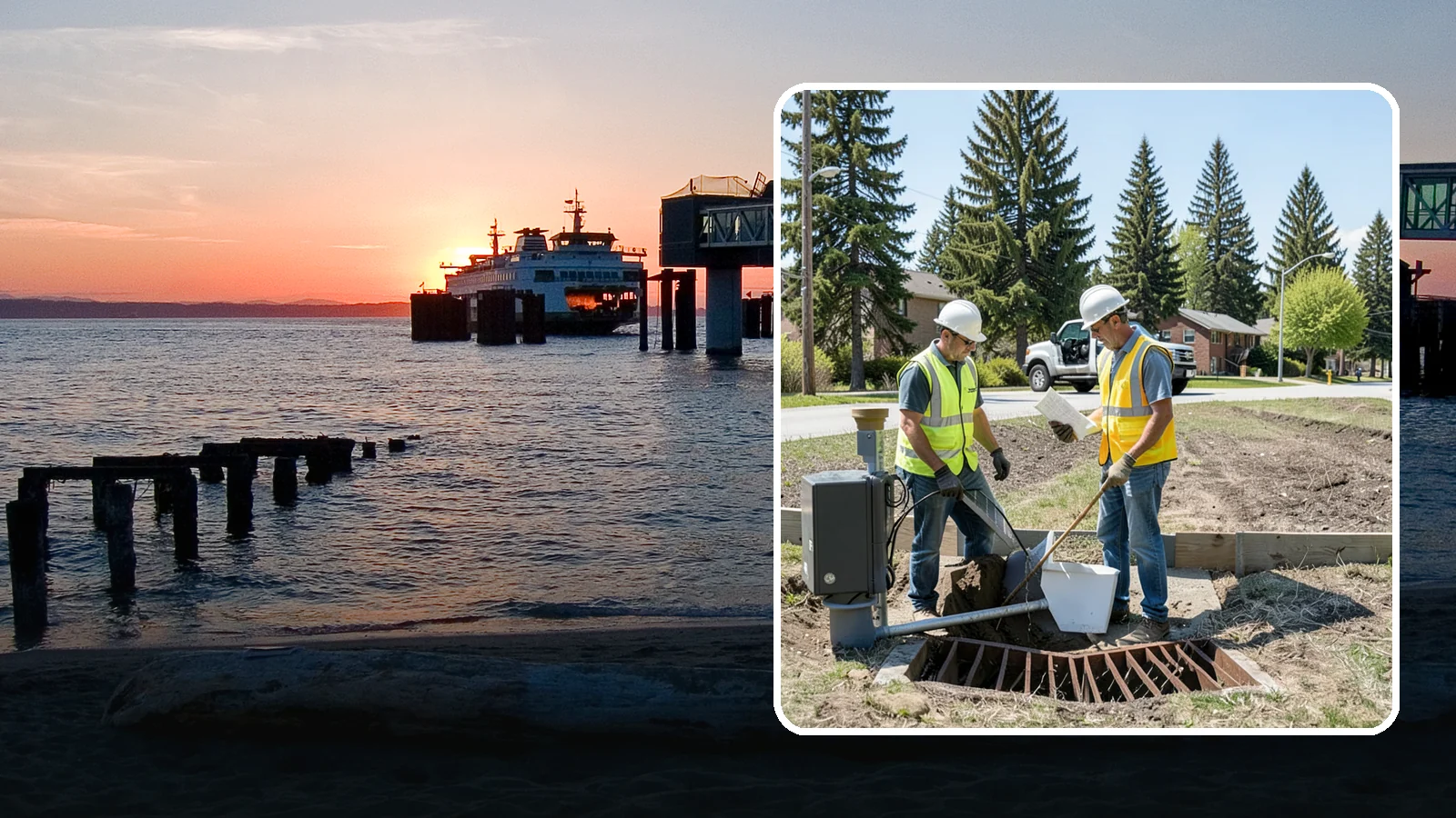 Stormwater Facility Inspection in Edmonds, Snohomish County, WA - Program-level inspection of stormwater facilities against maintenance standards and permit thresholds.