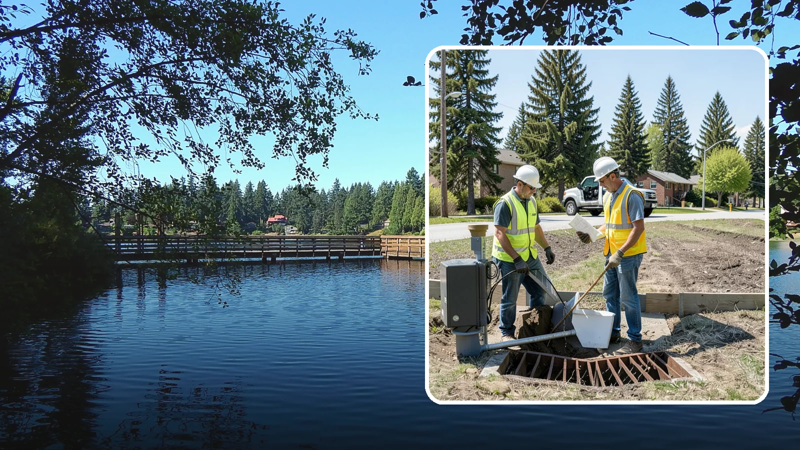Stormwater Facility Inspection in Federal Way, King County, WA - Program-level inspection of stormwater facilities against maintenance standards and permit thresholds.