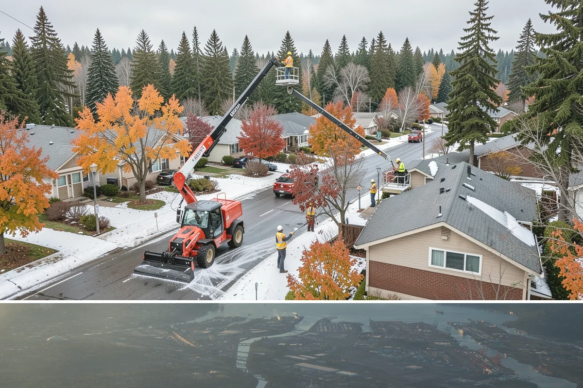 Stormwater Facility Inspection in Fife, Pierce County, WA - Inspections run throughout the year, with pre-wet-season rounds in late summer prioritized to catch deficiencies before heavy...