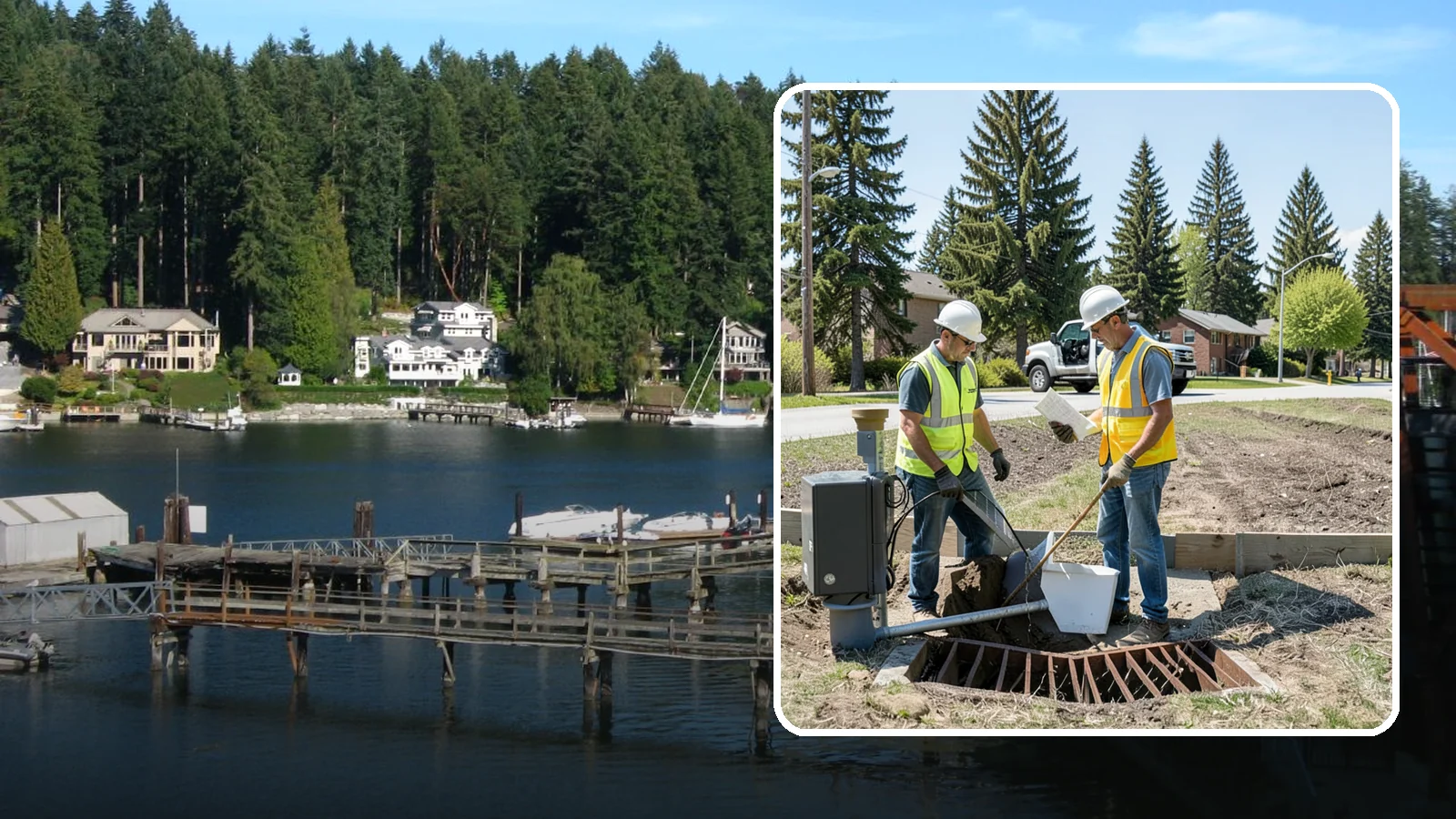 Stormwater Facility Inspection in Gig Harbor, Pierce County, WA - Program-level inspection of stormwater facilities against maintenance standards and permit thresholds.
