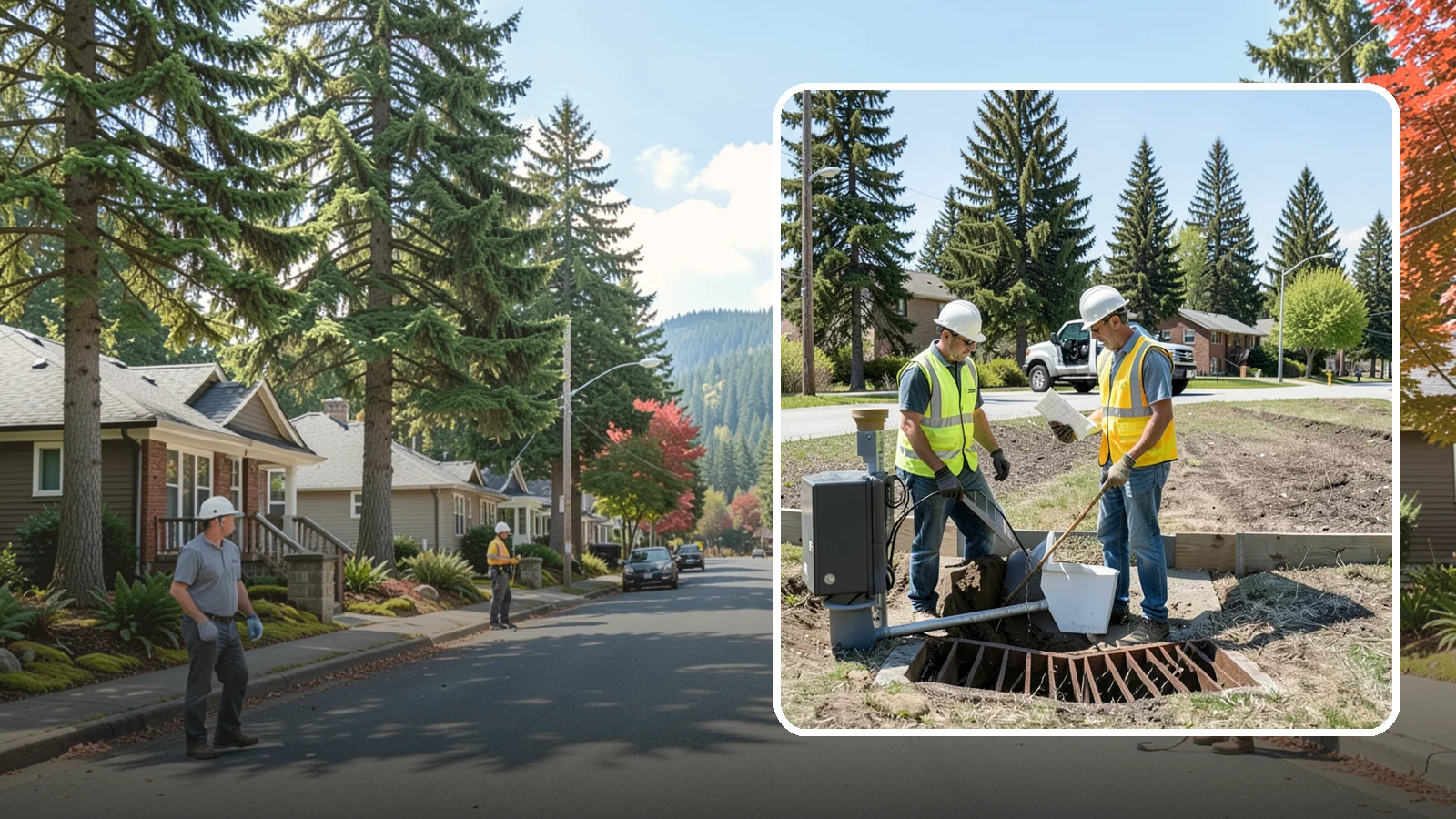 Stormwater Facility Inspection in Hunts Point, King County, WA - Program-level inspection of stormwater facilities against maintenance standards and permit thresholds.