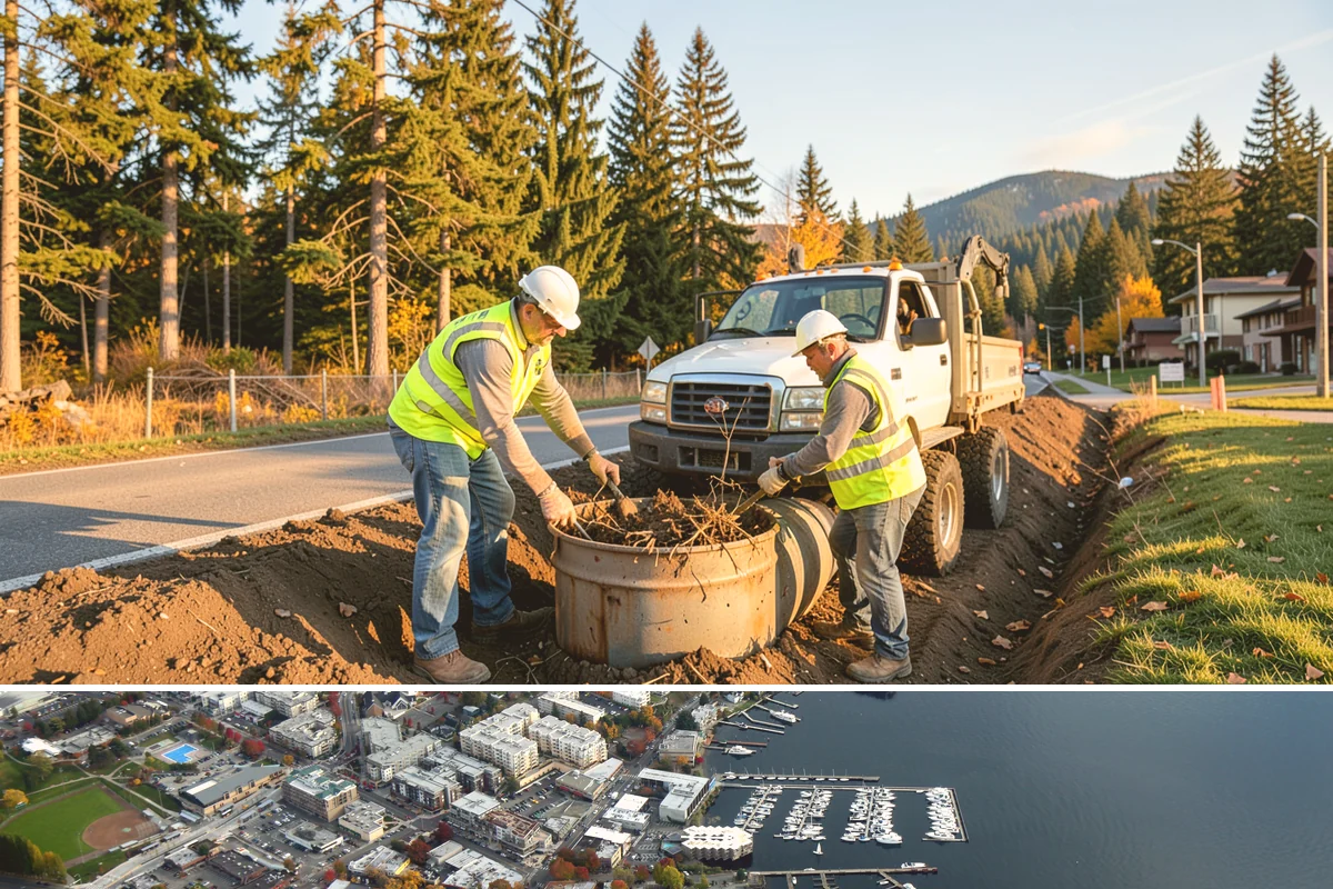 Stormwater Facility Inspection in Kirkland, King County, WA - Inspections run throughout the year, with pre-wet-season rounds in late summer prioritized to catch deficiencies before heavy...