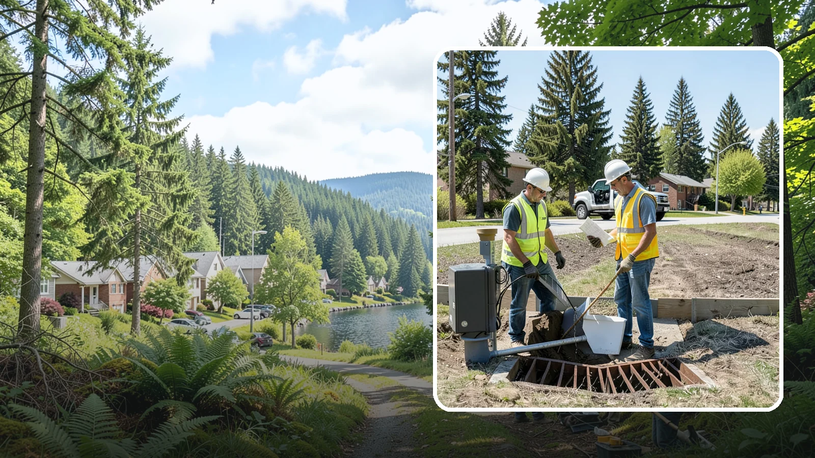 Stormwater Facility Inspection in Lake Forest Park, King County, WA - Program-level inspection of stormwater facilities against maintenance standards and permit thresholds.