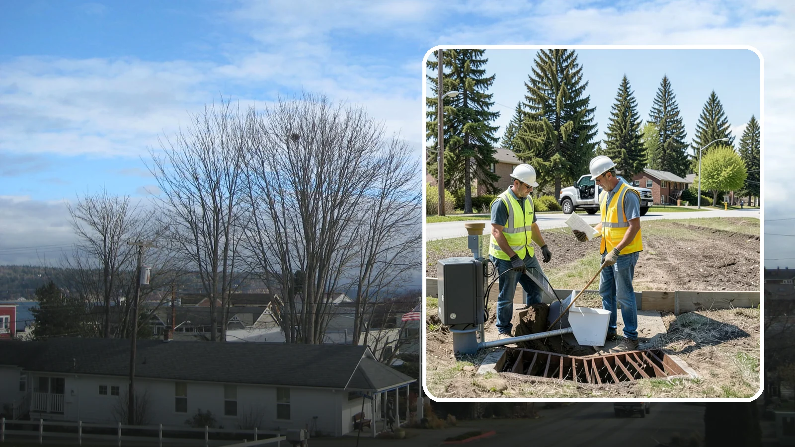 Stormwater Facility Inspection in Langley, Island County, WA - Program-level inspection of stormwater facilities against maintenance standards and permit thresholds.