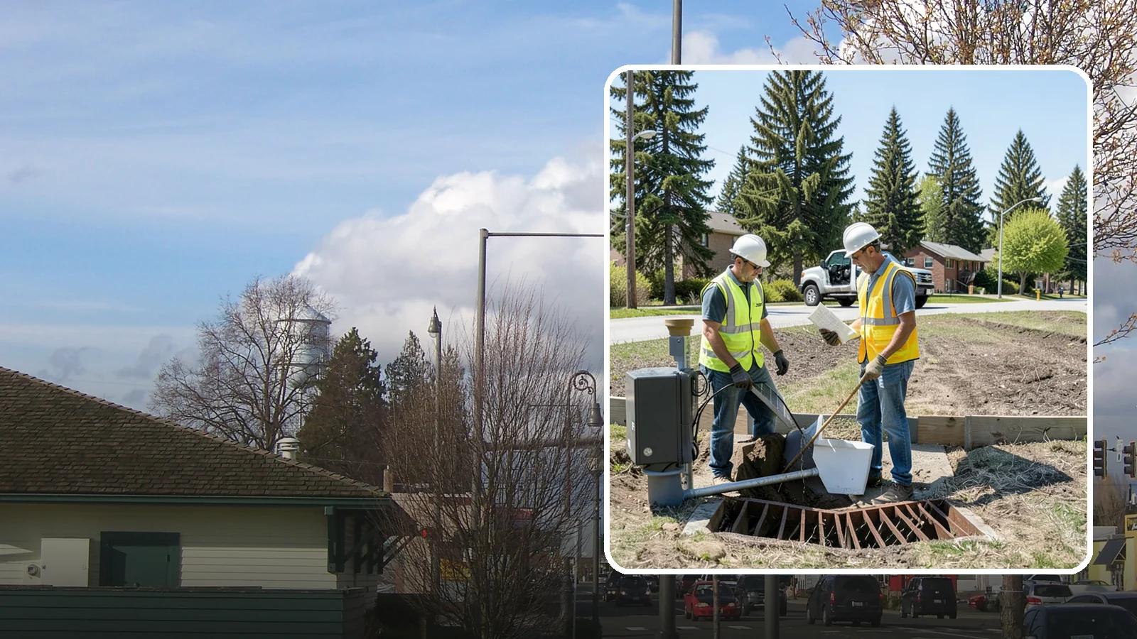 Stormwater Facility Inspection in Marysville, Snohomish County, WA - Program-level inspection of stormwater facilities against maintenance standards and permit thresholds.