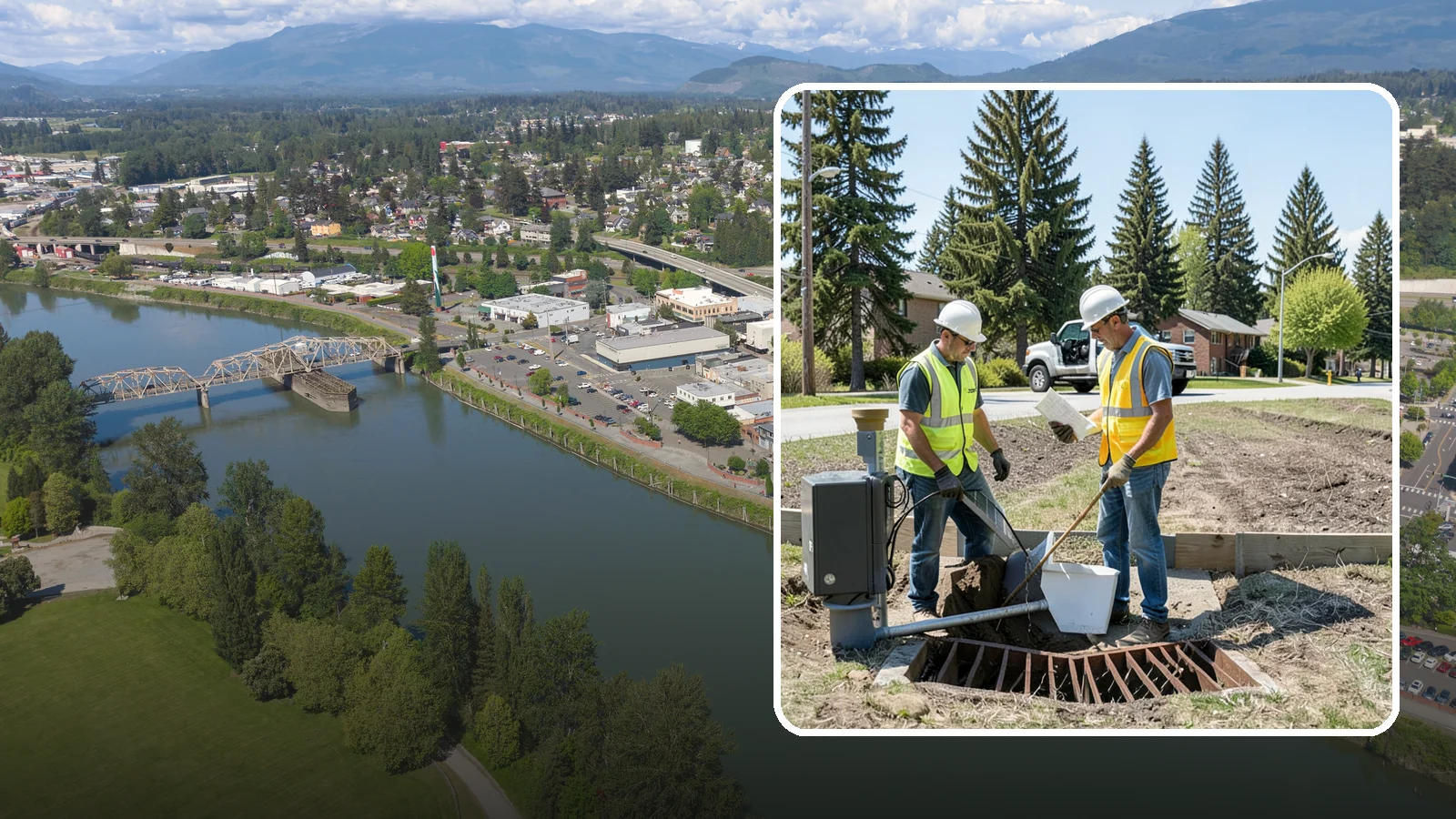 Stormwater Facility Inspection in Mount Vernon, Skagit County, WA - Program-level inspection of stormwater facilities against maintenance standards and permit thresholds.