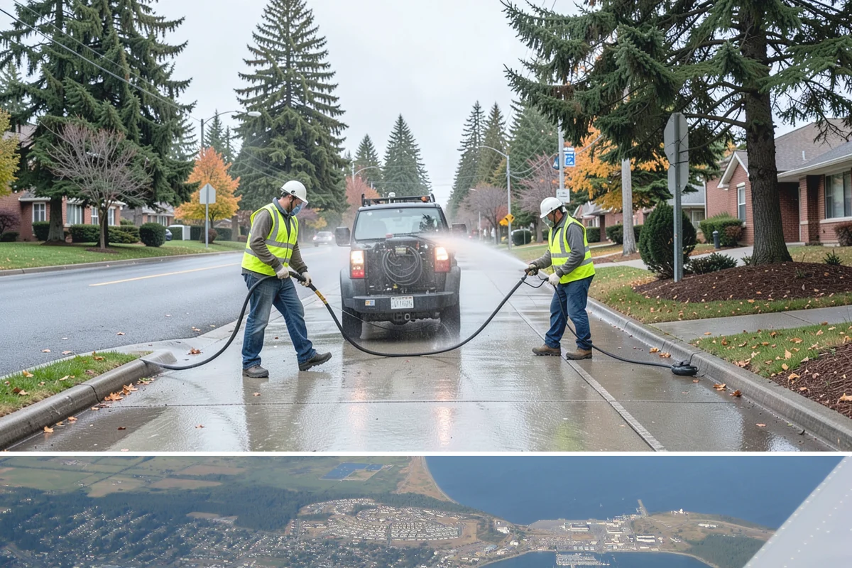 Stormwater Facility Inspection in Oak Harbor, Island County, WA - Inspections run throughout the year, with pre-wet-season rounds in late summer prioritized to catch deficiencies before heavy...