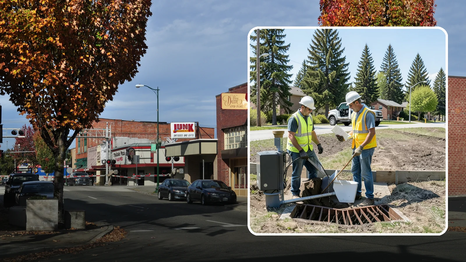 Stormwater Facility Inspection in Puyallup, Pierce County, WA - Program-level inspection of stormwater facilities against maintenance standards and permit thresholds.