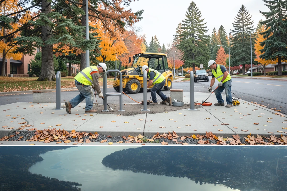 Stormwater Facility Inspection in Sammamish, King County, WA - Inspections run throughout the year, with pre-wet-season rounds in late summer prioritized to catch deficiencies before heavy...