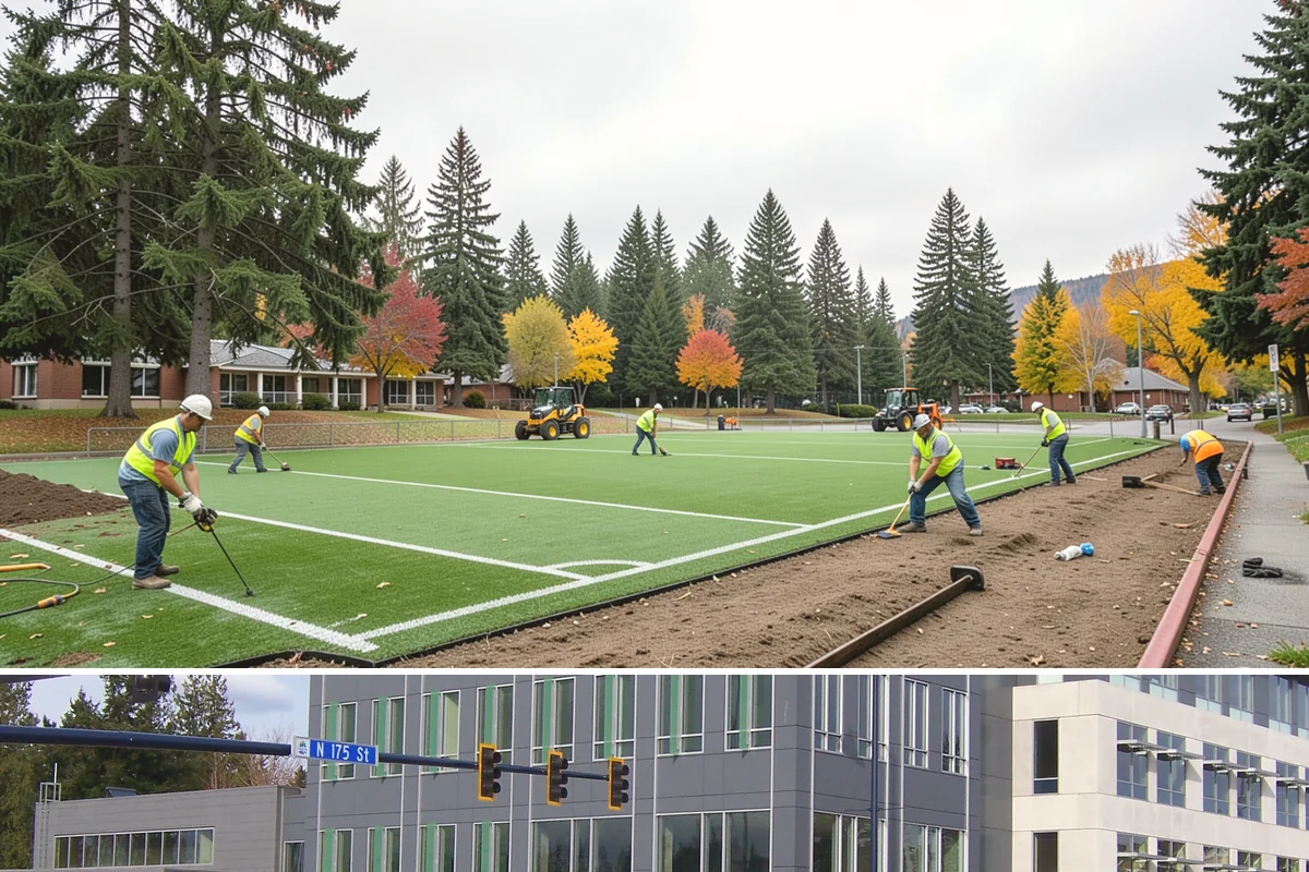 Stormwater Facility Inspection in Shoreline, King County, WA - Inspections run throughout the year, with pre-wet-season rounds in late summer prioritized to catch deficiencies before heavy...