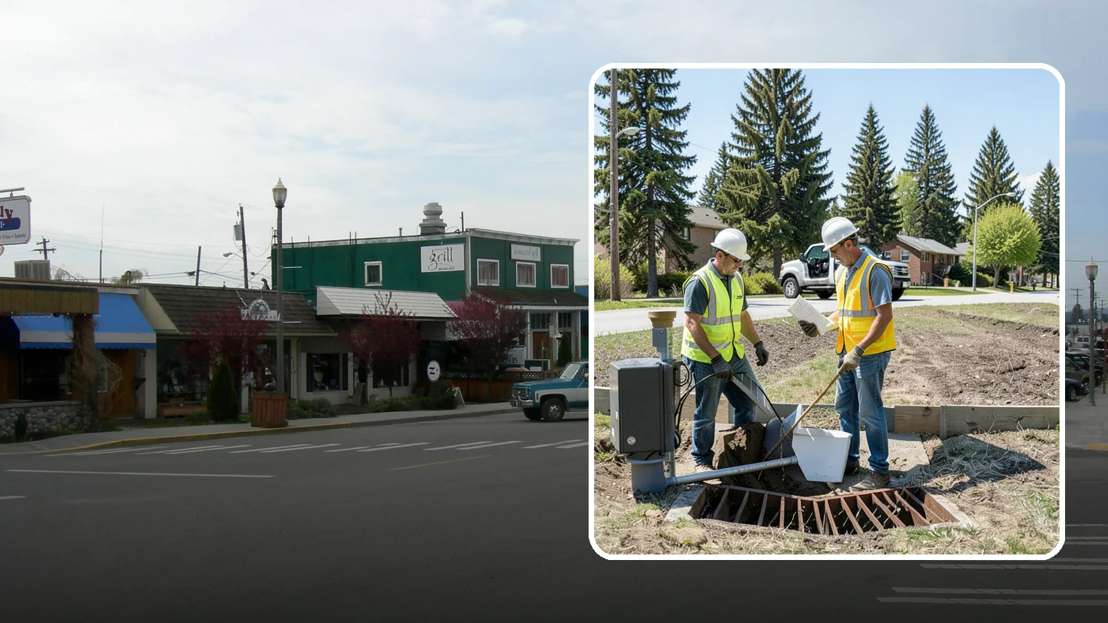 Stormwater Facility Inspection in Stanwood, Snohomish County, WA - Program-level inspection of stormwater facilities against maintenance standards and permit thresholds.