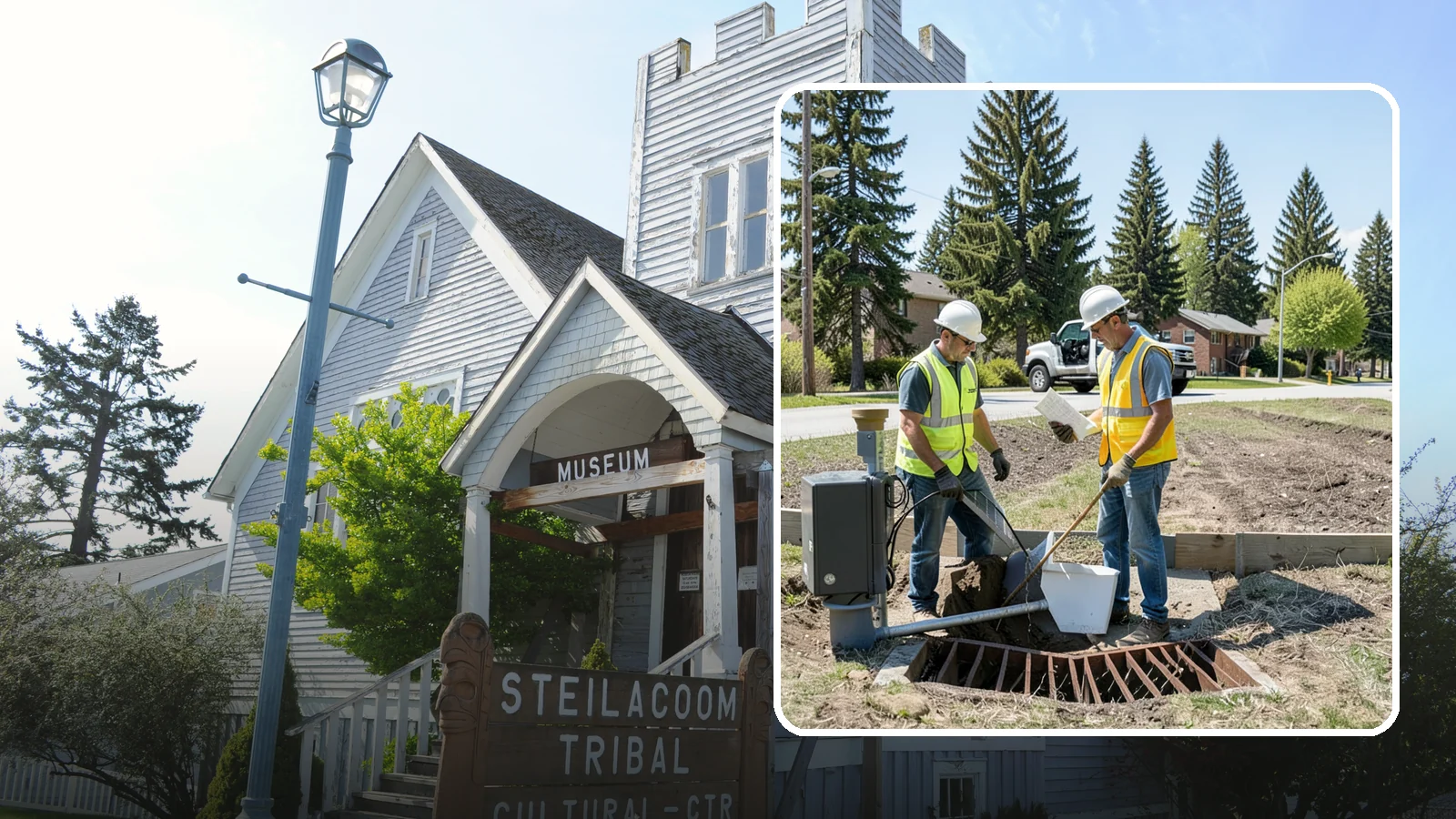 Stormwater Facility Inspection in Steilacoom, Pierce County, WA - Program-level inspection of stormwater facilities against maintenance standards and permit thresholds.