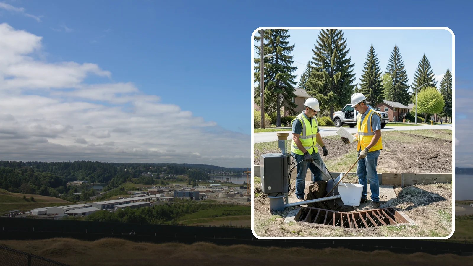 Stormwater Facility Inspection in University Place, Pierce County, WA - Program-level inspection of stormwater facilities against maintenance standards and permit thresholds.