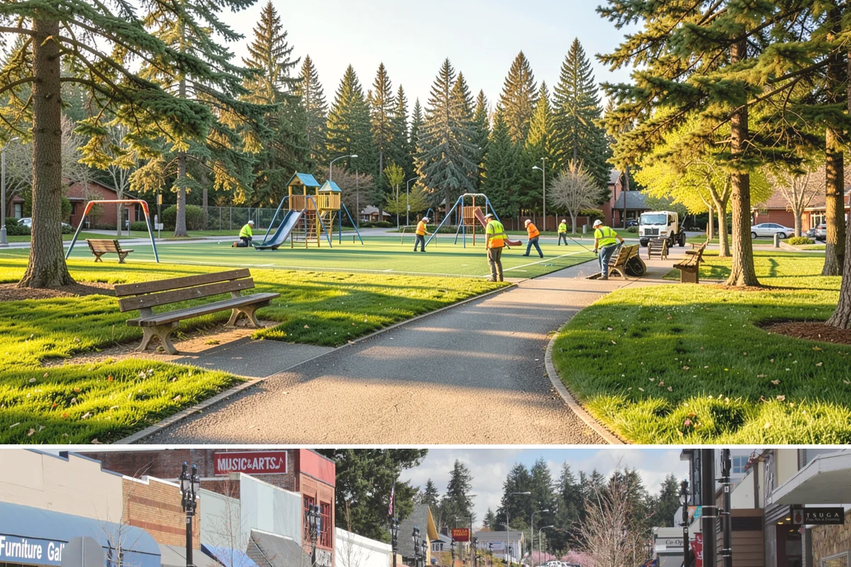 Stormwater Management in Bothell, King County, WA - Stormwater services run year-round, intensifying with pre-season facility readiness in early fall and responsive maintenance...
