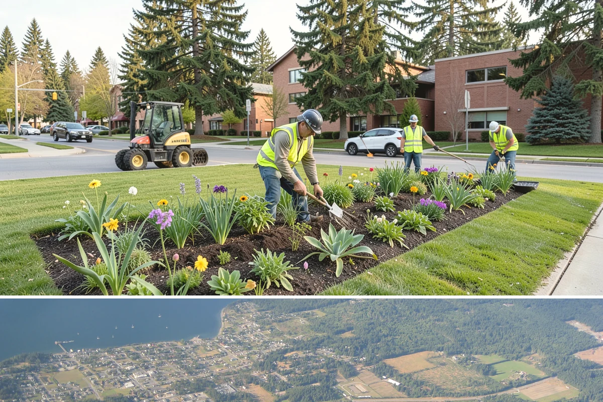 Stormwater Management in Coupeville, Island County, WA - Stormwater services run year-round, intensifying with pre-season facility readiness in early fall and responsive maintenance...