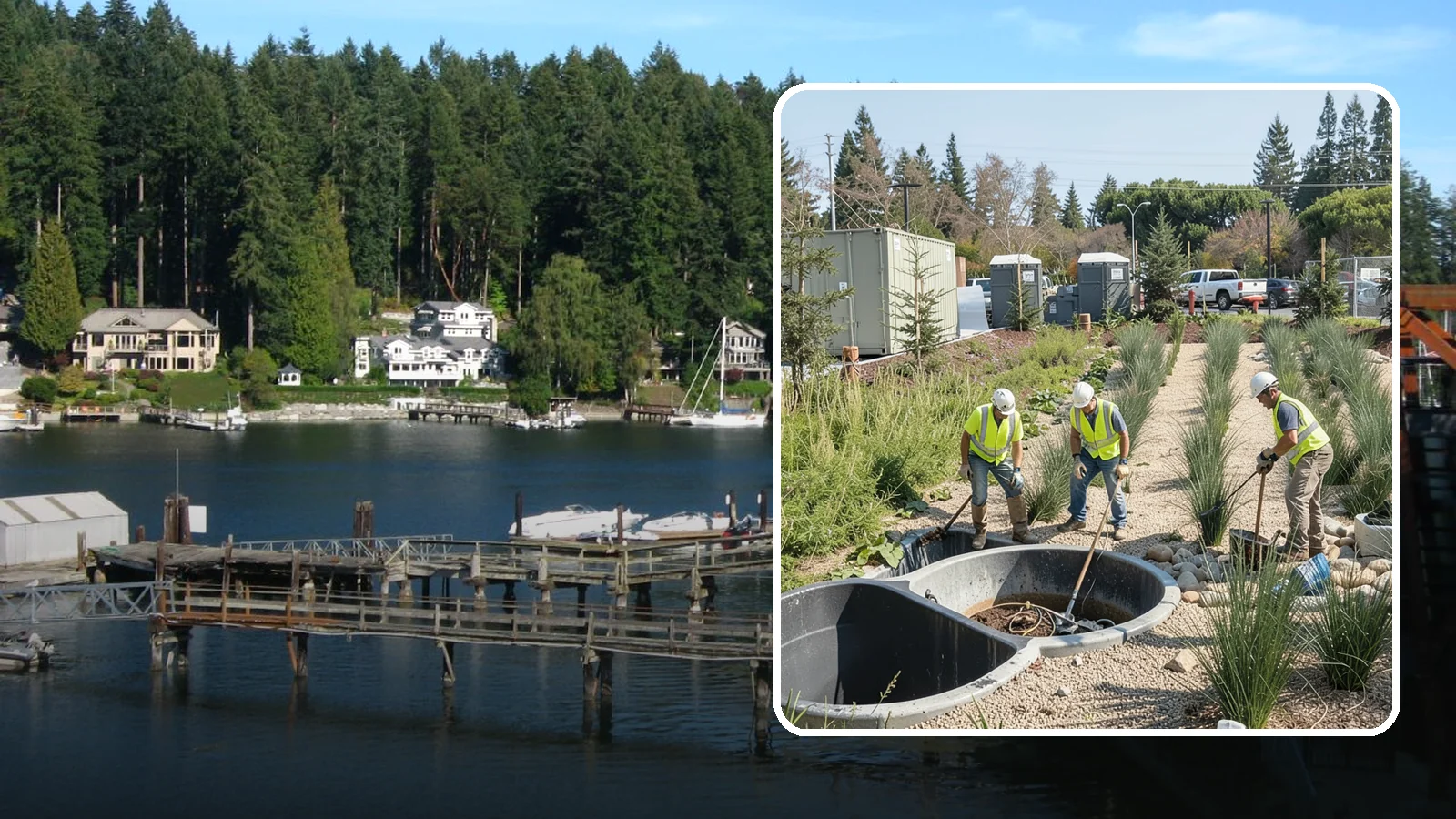 Stormwater Management in Gig Harbor, Pierce County, WA - Comprehensive stormwater management services that support NPDES compliance and system reliability for municipal programs.