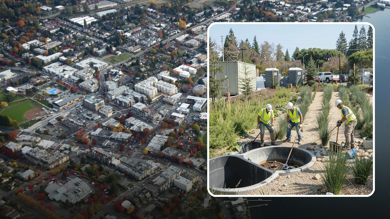 Stormwater Management in Kirkland, King County, WA - Comprehensive stormwater management services that support NPDES compliance and system reliability for municipal programs.