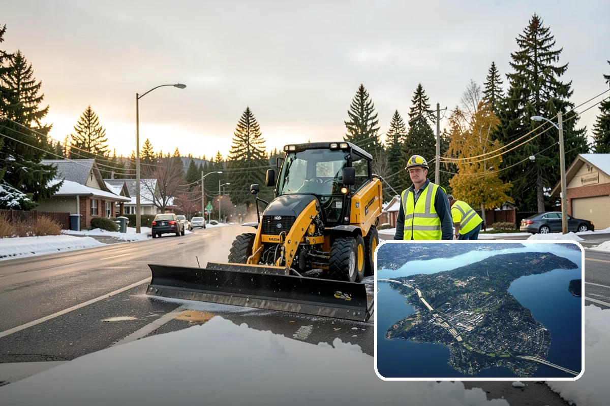 Stormwater Management in Mercer Island, King County, WA - Supports NPDES municipal permit compliance obligations