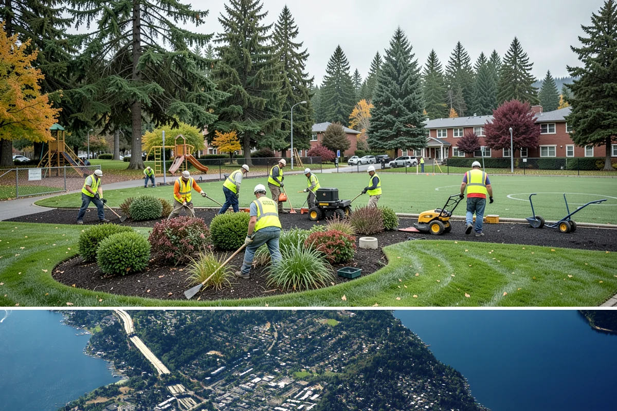 Stormwater Management in Mercer Island, King County, WA - Stormwater services run year-round, intensifying with pre-season facility readiness in early fall and responsive maintenance...