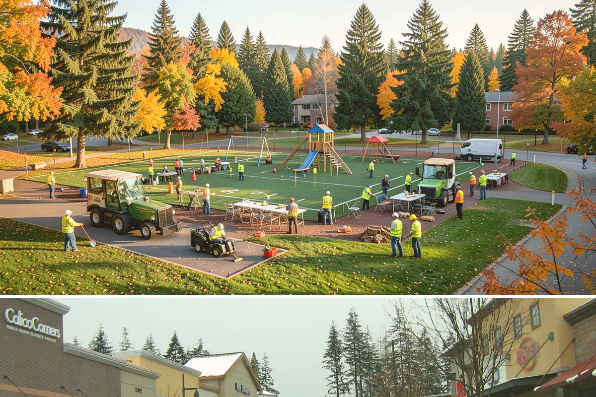 Stormwater Management in Mill Creek, Snohomish County, WA - Stormwater services run year-round, intensifying with pre-season facility readiness in early fall and responsive maintenance...