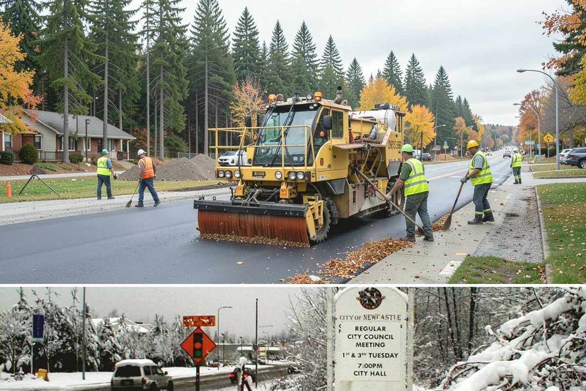 Stormwater Management in Newcastle, King County, WA - Stormwater services run year-round, intensifying with pre-season facility readiness in early fall and responsive maintenance...