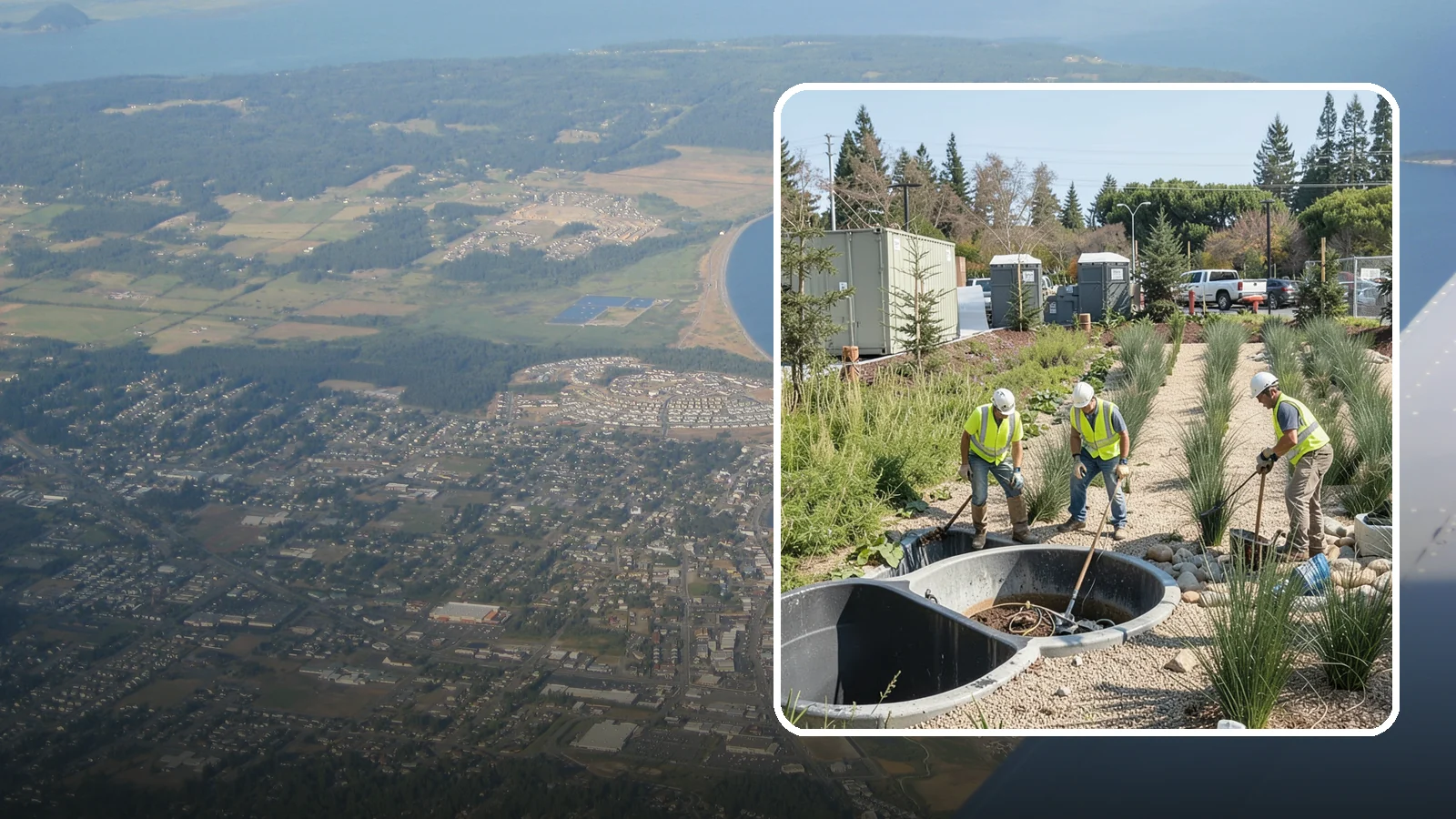 Stormwater Management in Oak Harbor, Island County, WA - Comprehensive stormwater management services that support NPDES compliance and system reliability for municipal programs.