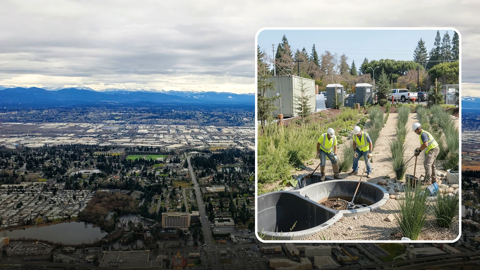 Stormwater Management in SeaTac, King County, WA - Comprehensive stormwater management services that support NPDES compliance and system reliability for municipal programs.