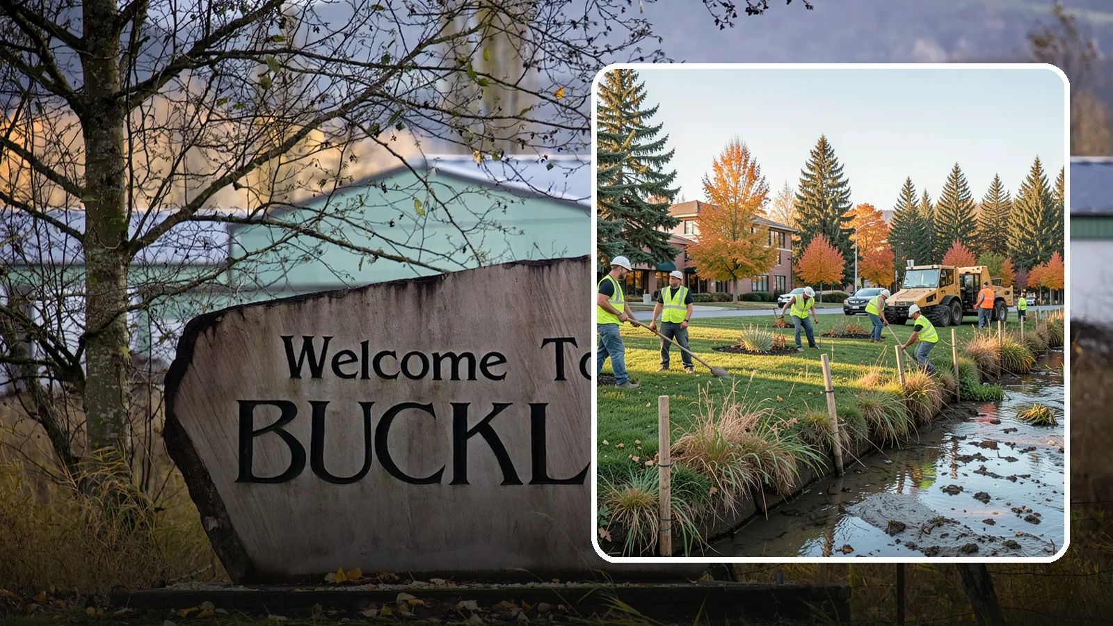 Stream Bank Restoration in Buckley, Pierce County, WA - Stabilization and revegetation of eroding stream banks using bioengineering methods.