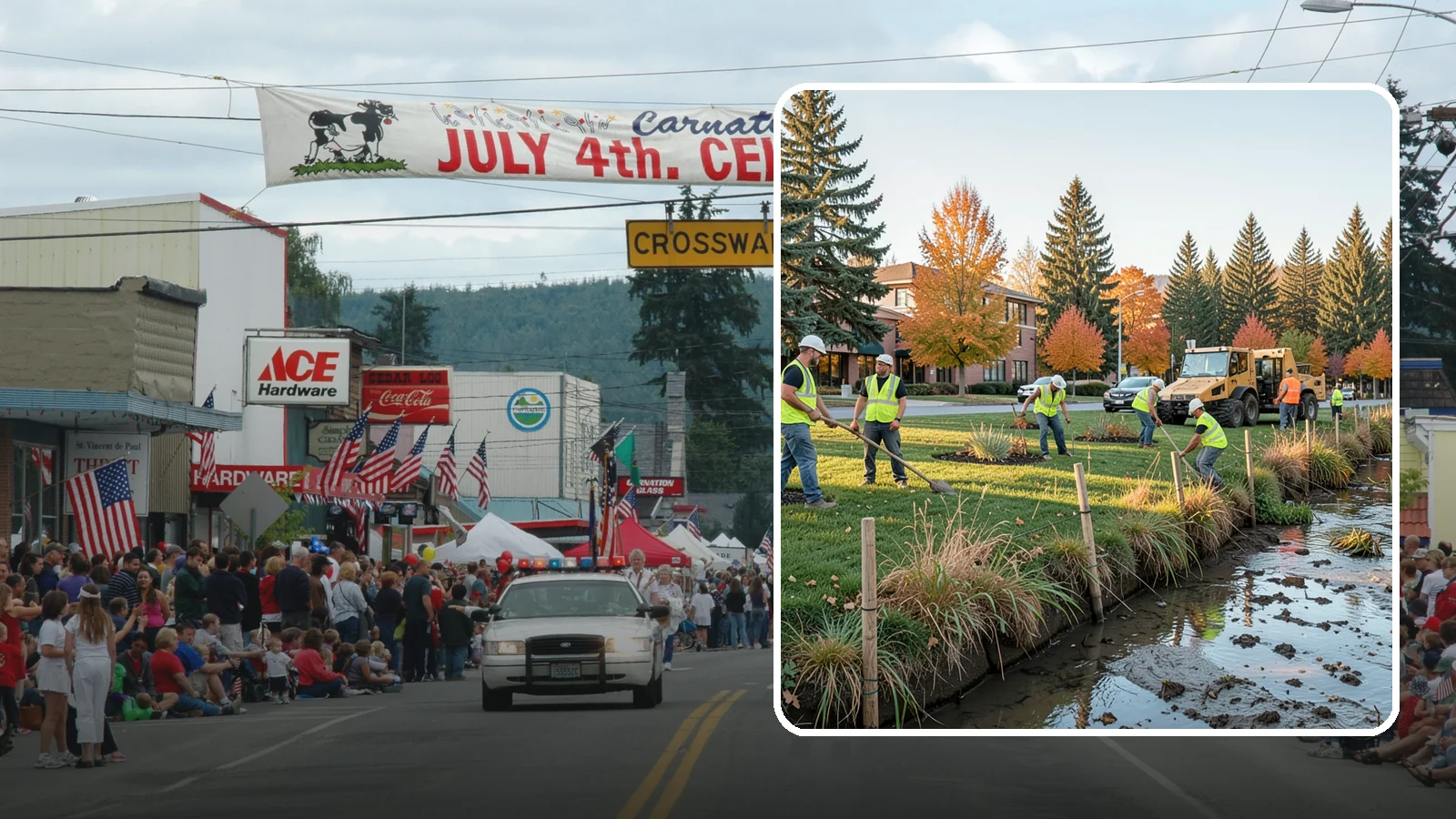 Stream Bank Restoration in Carnation, King County, WA - Stabilization and revegetation of eroding stream banks using bioengineering methods.