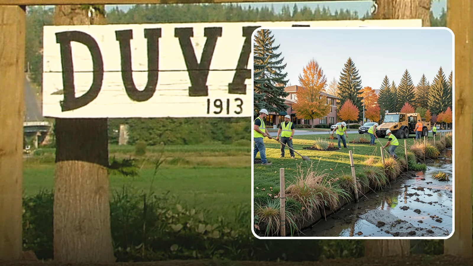 Stream Bank Restoration in Duvall, King County, WA - Stabilization and revegetation of eroding stream banks using bioengineering methods.