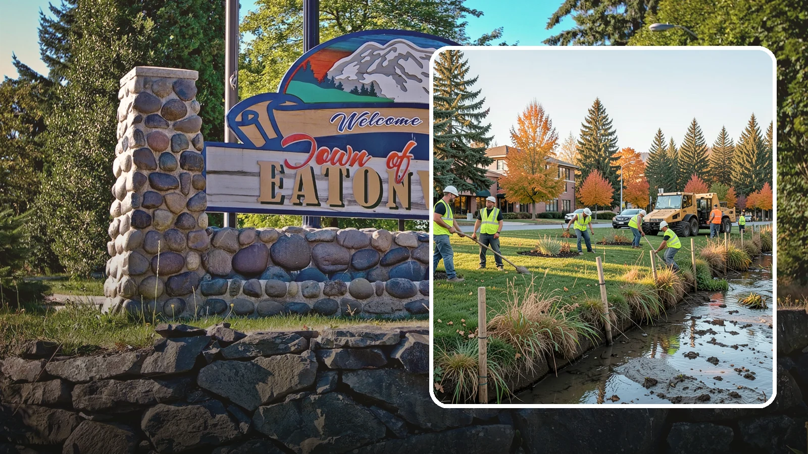 Stream Bank Restoration in Eatonville, Pierce County, WA - Stabilization and revegetation of eroding stream banks using bioengineering methods.