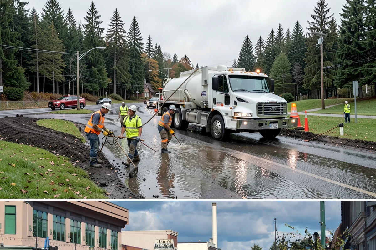 Stream Bank Restoration in Monroe, Snohomish County, WA - In-water and bank work is confined to the WDFW fish window, typically summer, when flows are low and salmon impacts are minimized.