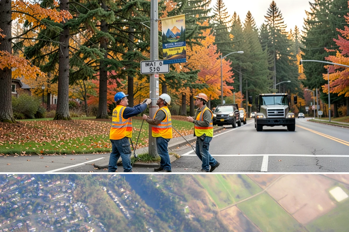 Street Litter Removal in Algona, King County, WA - Service runs year-round, with added attention after fall leaf drop and following high-wind events that scatter debris.