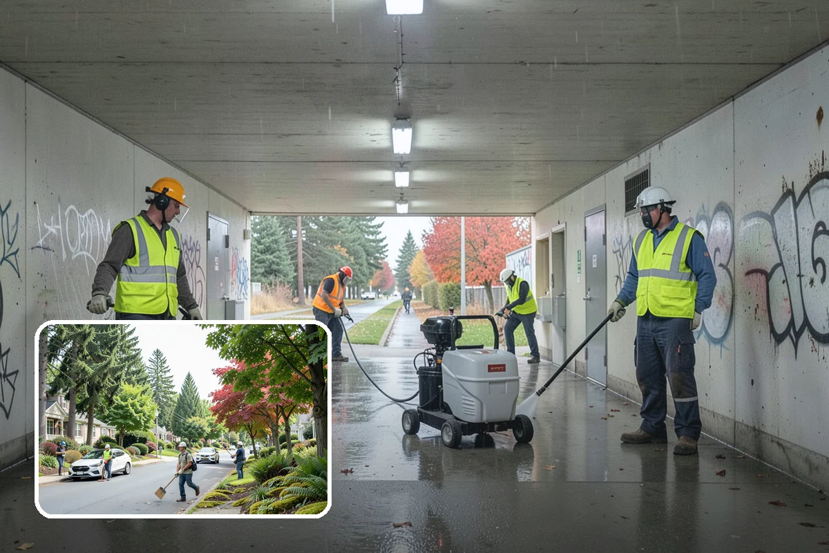 Street Litter Removal in Beaux Arts Village, King County, WA - Scheduled route coverage with verifiable completion tracking