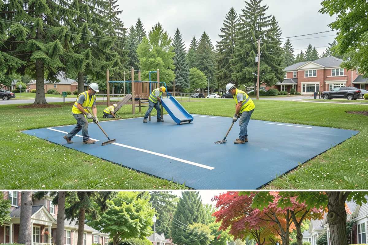 Street Litter Removal in Beaux Arts Village, King County, WA - Service runs year-round, with added attention after fall leaf drop and following high-wind events that scatter debris.
