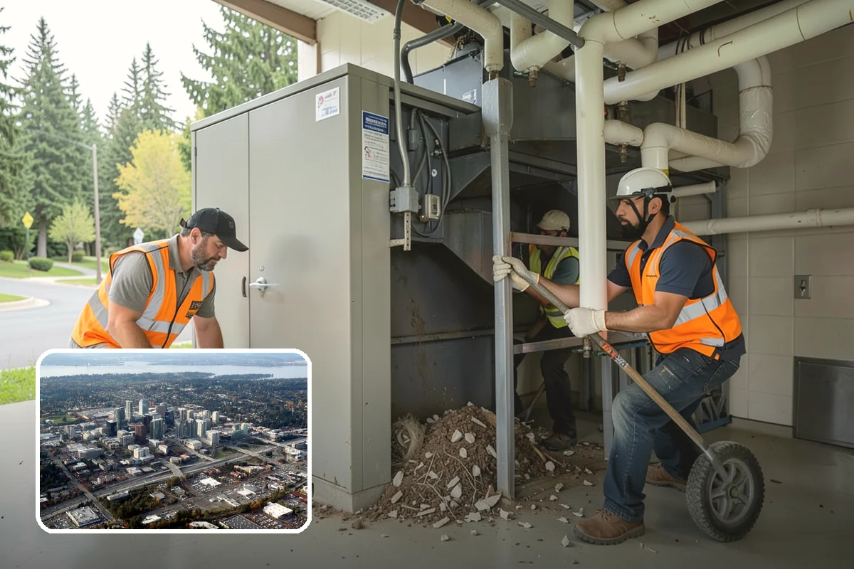 Street Litter Removal in Bellevue, King County, WA - Scheduled route coverage with verifiable completion tracking