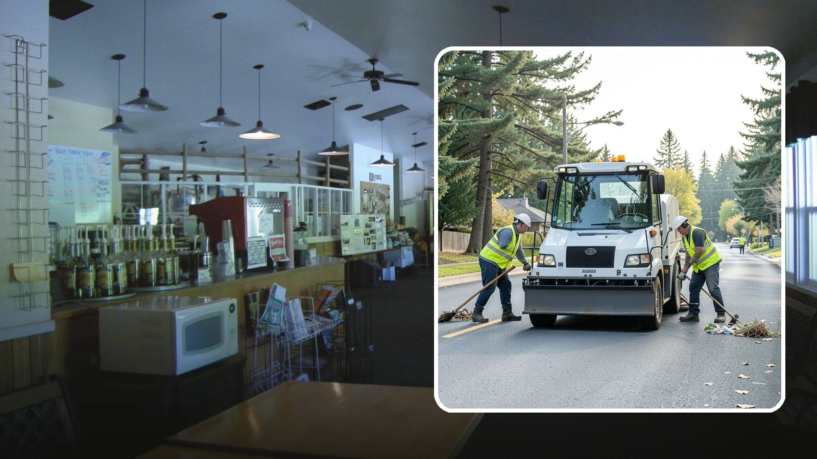 Street Litter Removal in Black Diamond, King County, WA - Routine collection of litter from streets, gutters, and curb lines across defined municipal routes.