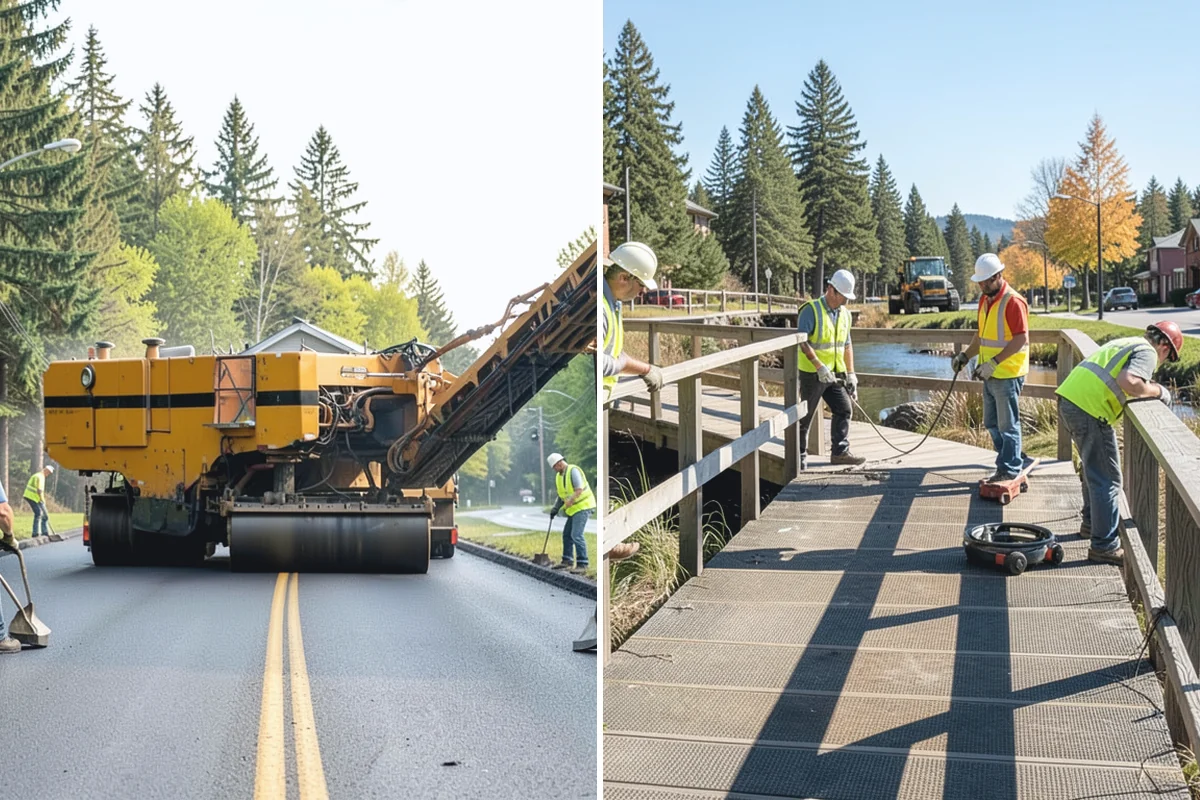Street Litter Removal in Bonney Lake, Pierce County, WA - Define collection routes and service frequency with your staff