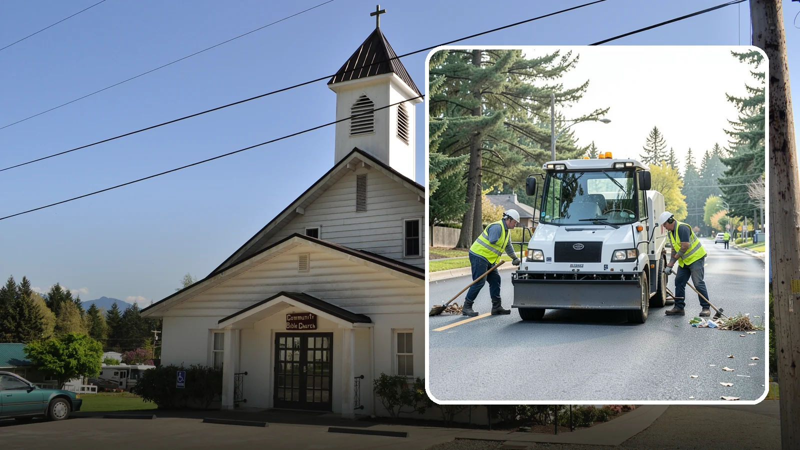 Street Litter Removal in Concrete, Skagit County, WA - Routine collection of litter from streets, gutters, and curb lines across defined municipal routes.