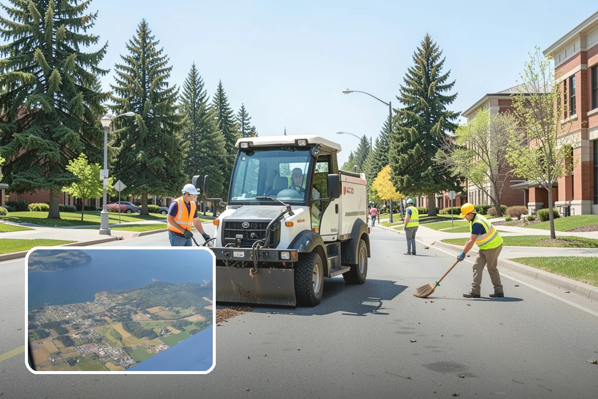 Street Litter Removal in Coupeville, Island County, WA - Scheduled route coverage with verifiable completion tracking