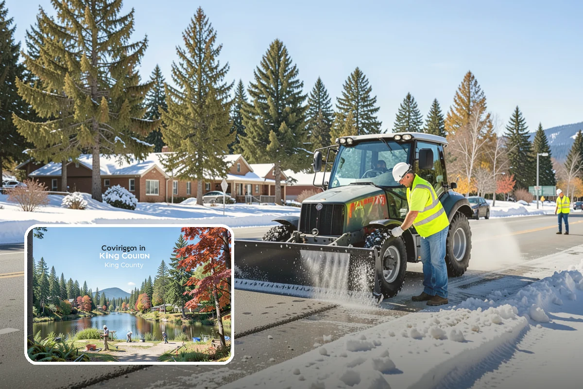 Street Litter Removal in Covington, King County, WA - Scheduled route coverage with verifiable completion tracking