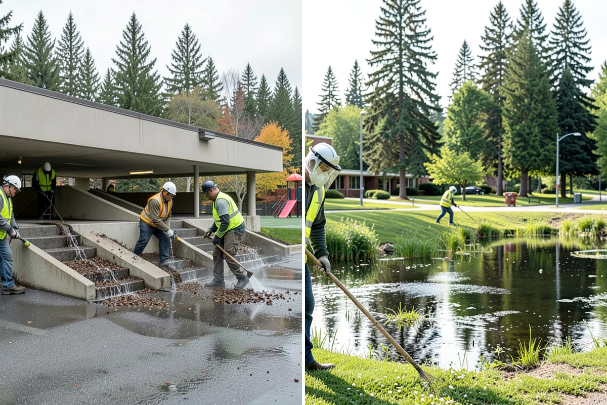 Street Litter Removal in DuPont, Pierce County, WA - Define collection routes and service frequency with your staff