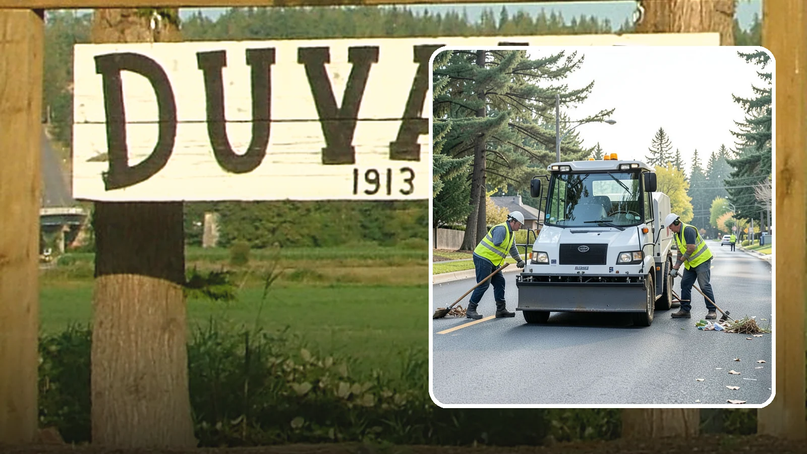 Street Litter Removal in Duvall, King County, WA - Routine collection of litter from streets, gutters, and curb lines across defined municipal routes.