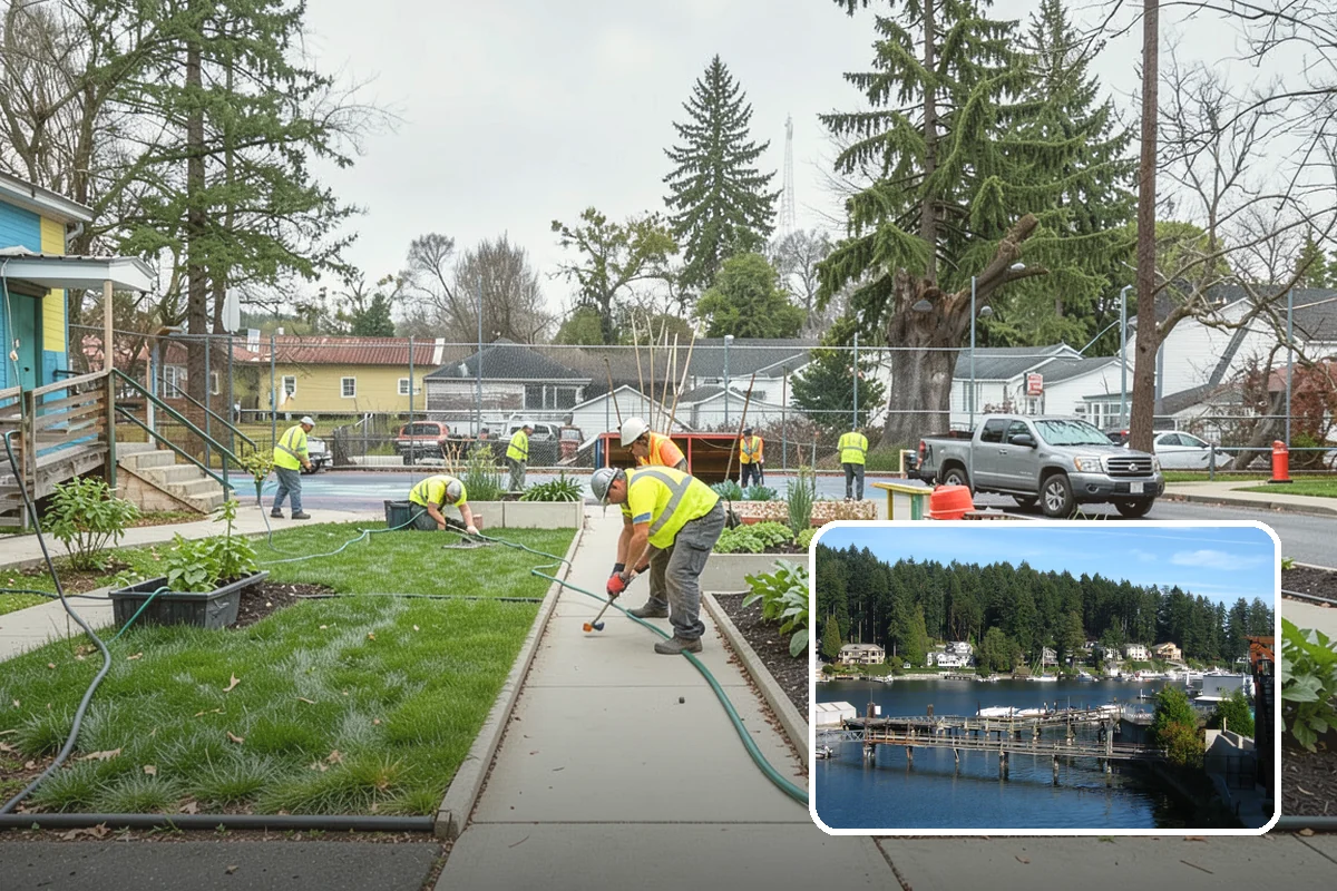 Street Litter Removal in Gig Harbor, Pierce County, WA - Scheduled route coverage with verifiable completion tracking