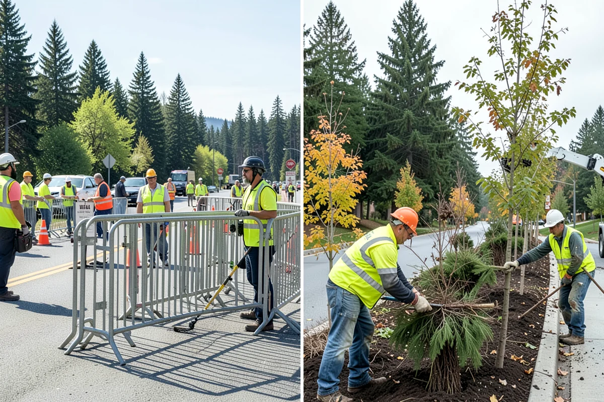 Street Litter Removal in Hunts Point, King County, WA - Define collection routes and service frequency with your staff