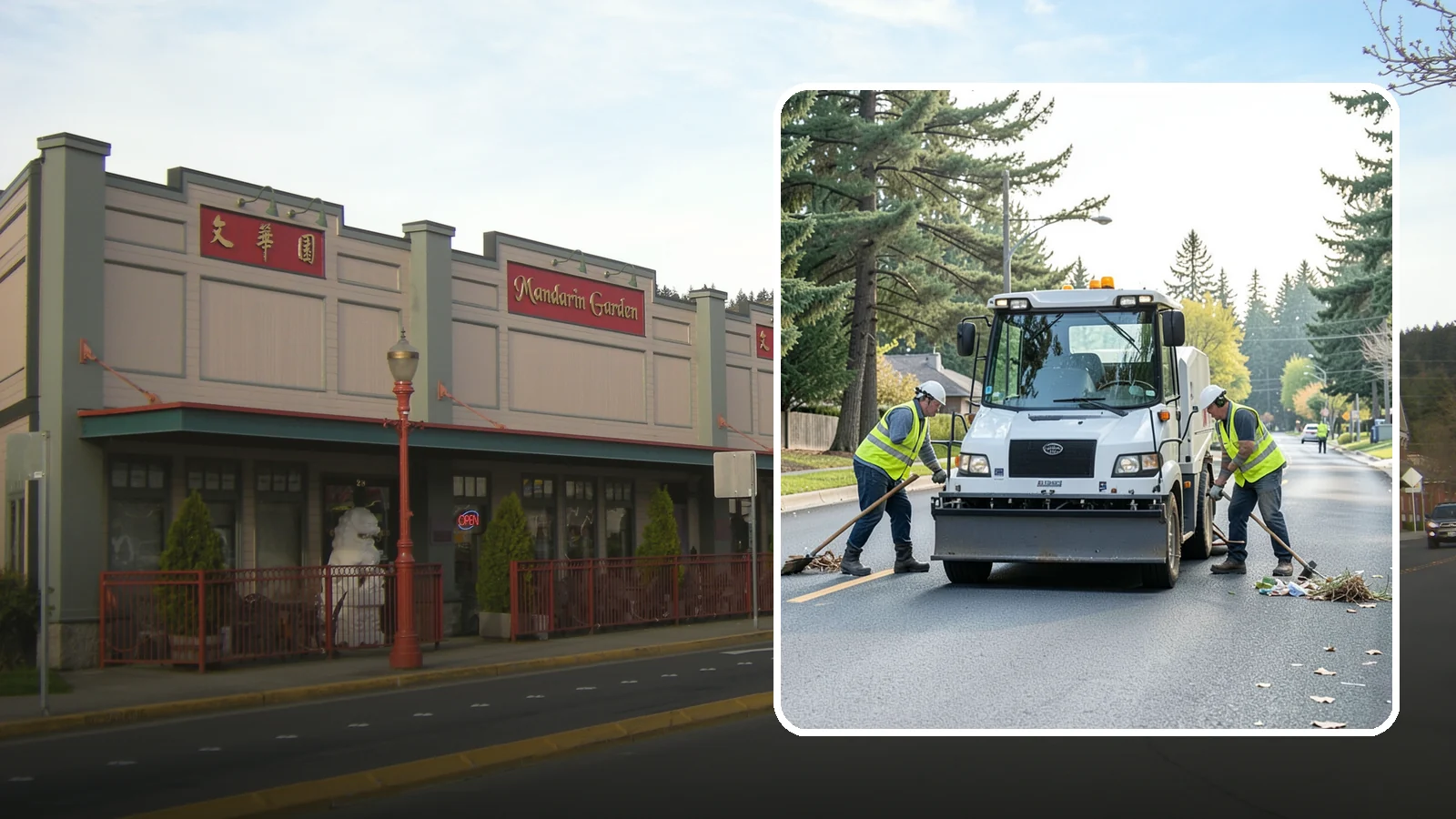 Street Litter Removal in Issaquah, King County, WA - Routine collection of litter from streets, gutters, and curb lines across defined municipal routes.